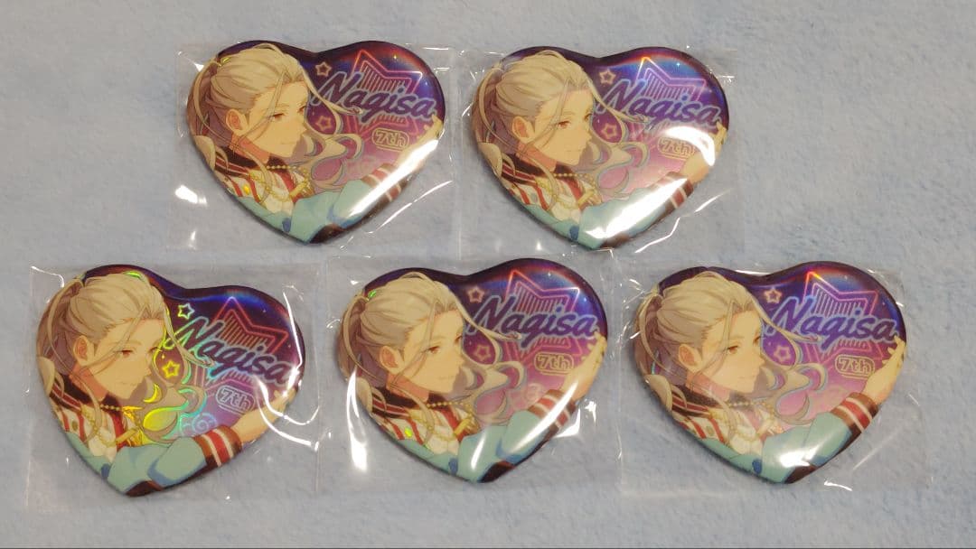 乱凪砂 8周年 ハート缶バッジ - メルカリ