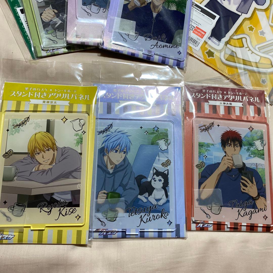 黒子のバスケ ドンキ クリア ファイル スタンド アクリル パネル