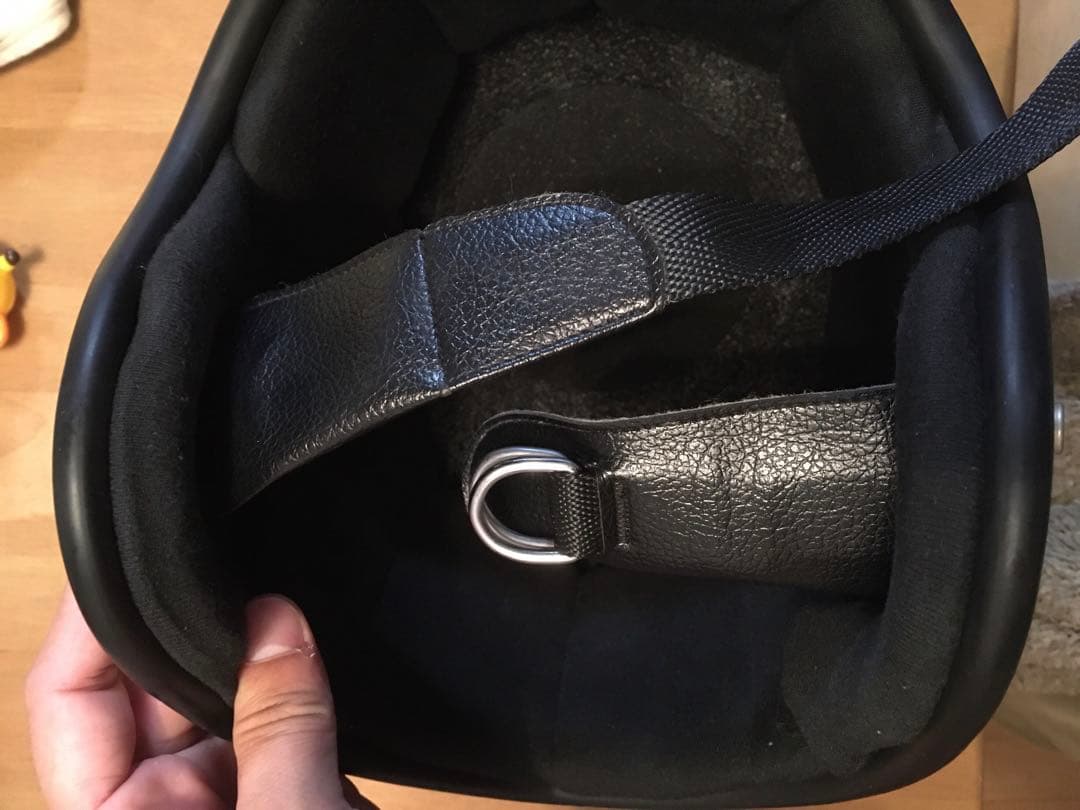 buco ジェットヘルメット ホワイト　白　目深　美品　sizeXL