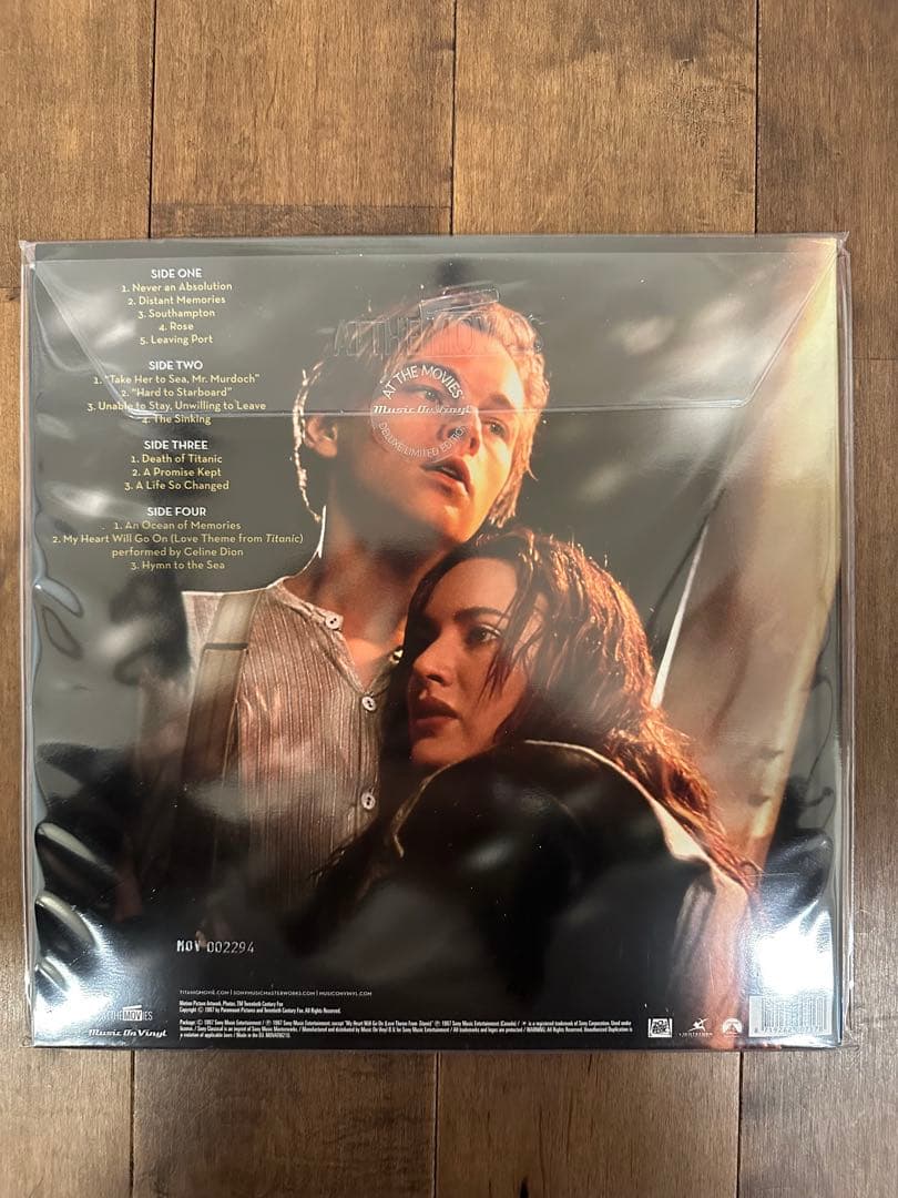 タイタニック Titanic サウンドトラック レコード2LP