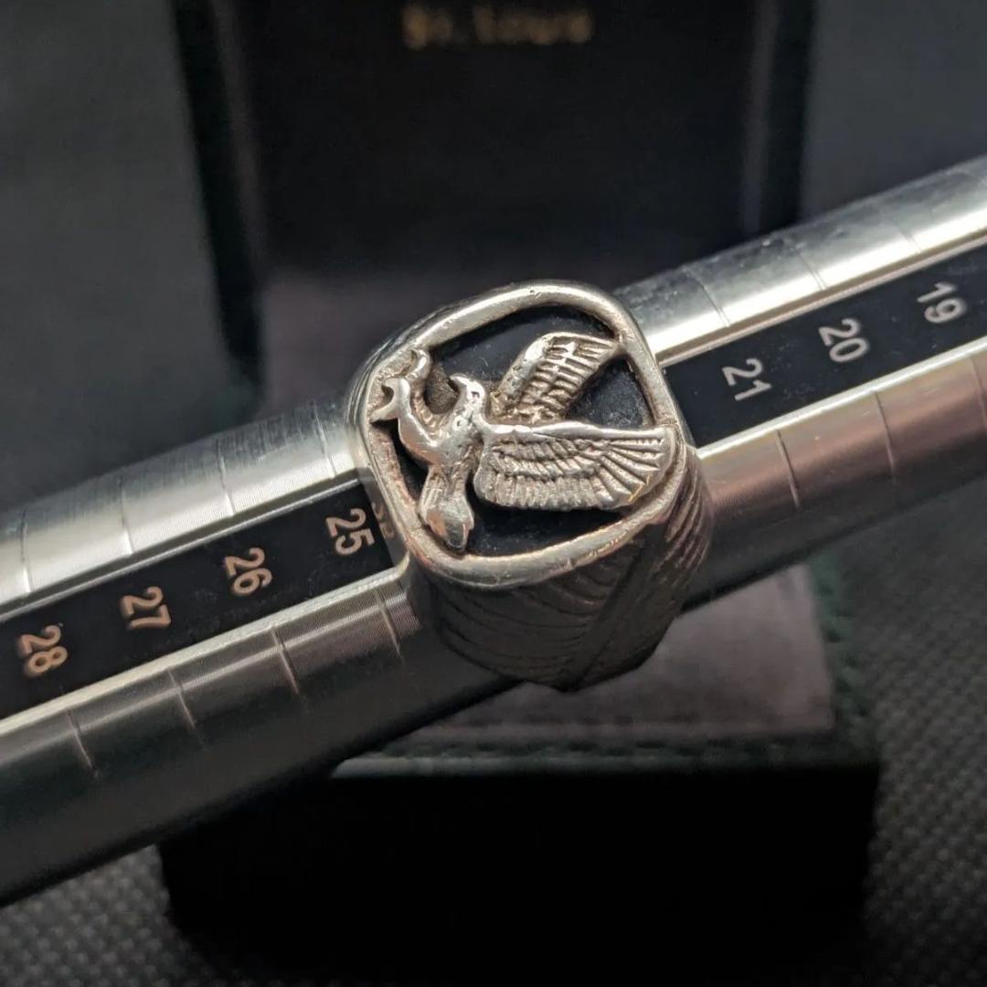 Wheeler Manufacturingスターリングシルバー シグネットリング