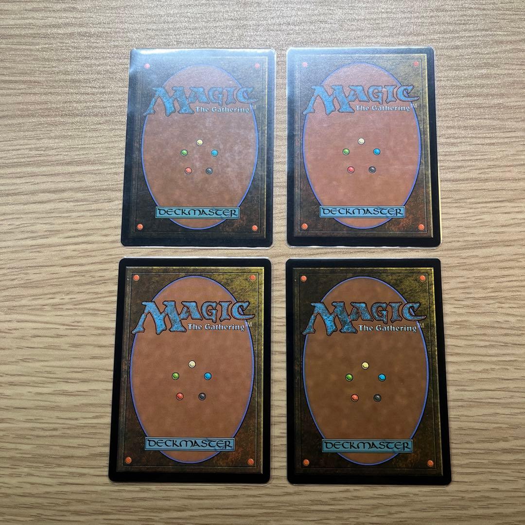 汚染された三角州⁄Polluted Delta ONS英語4枚セット サインド MtG 汚染