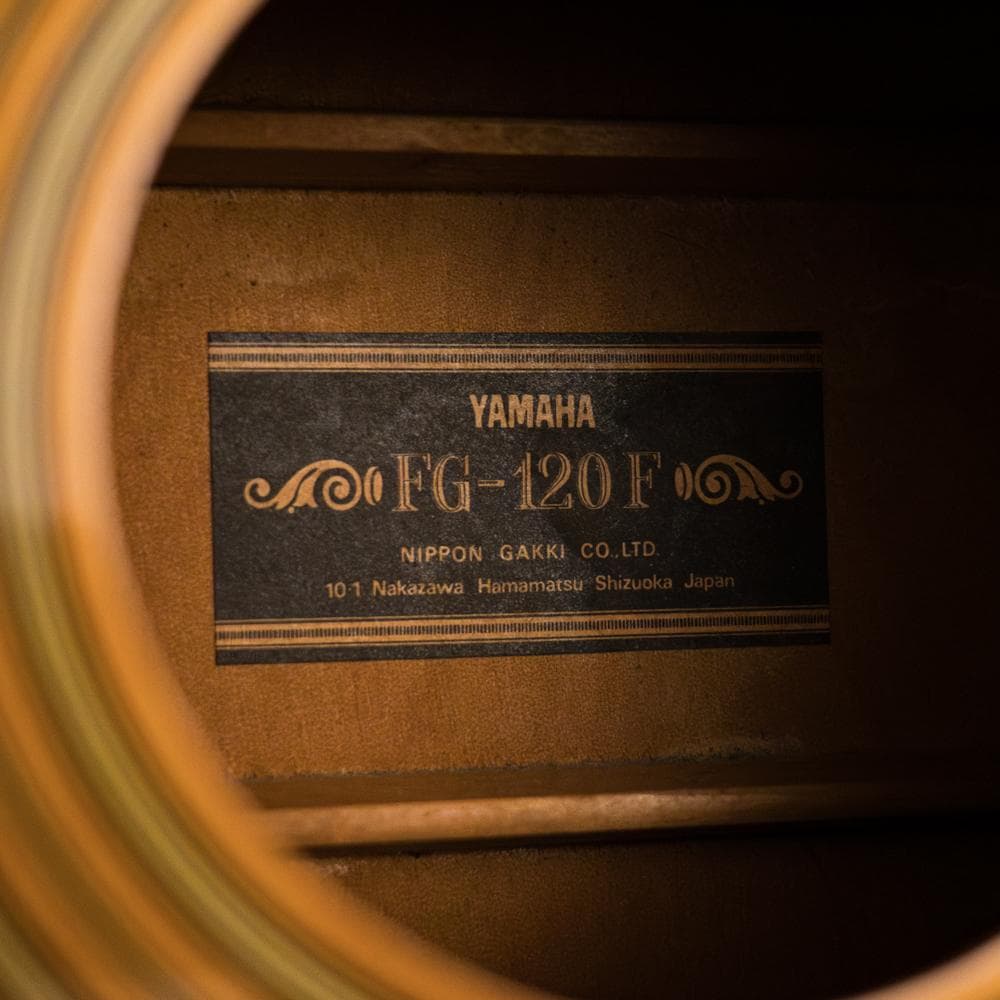 YAMAHA FG-120F 1974年 希少モデル