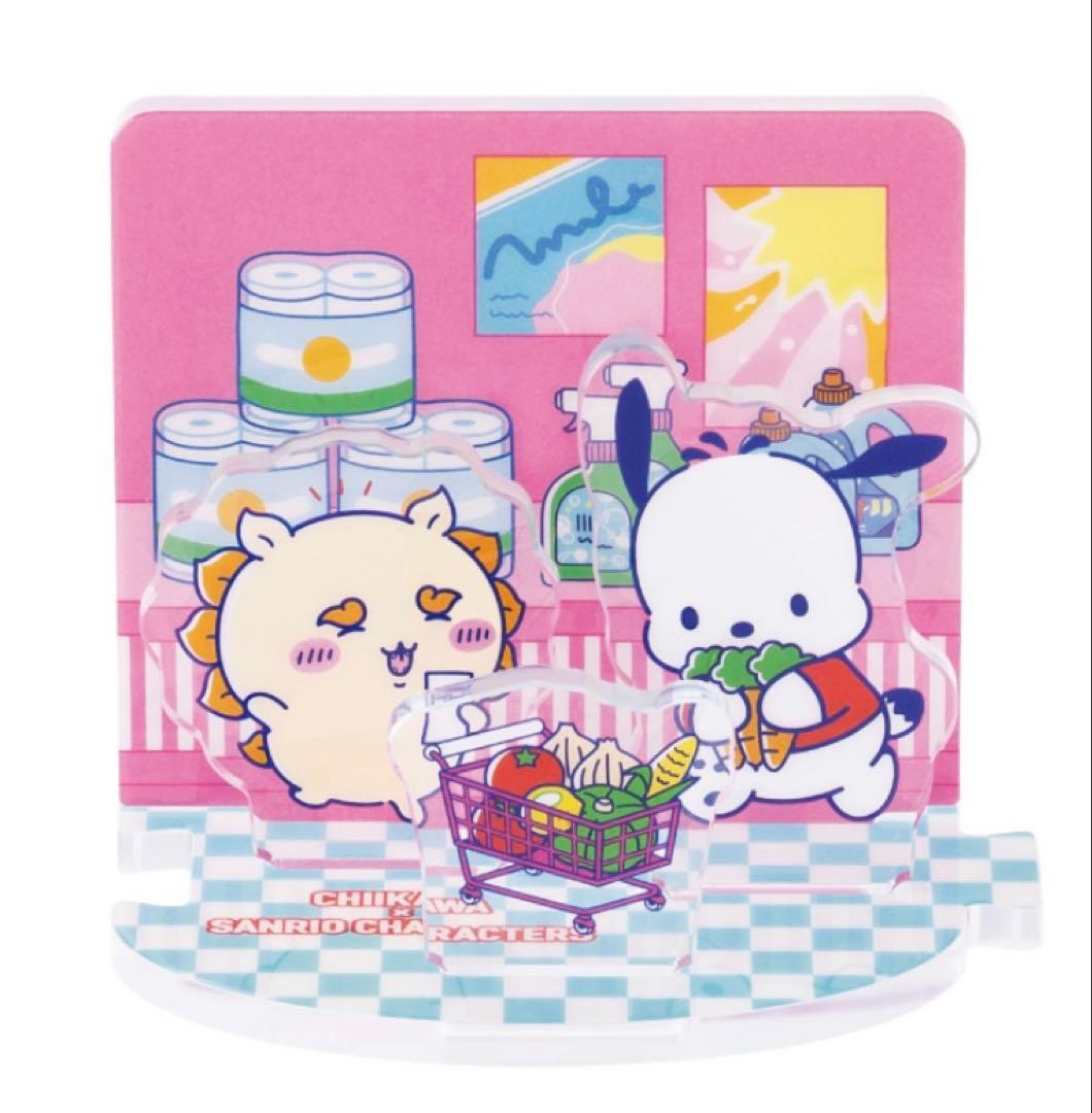 ちいかわ×サンリオキャラクターズ☆レイヤーアクリルスタンド☆全6種