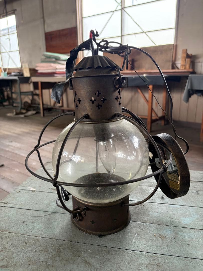 昭和レトロ 昭和レトロ 吊り下げ式ランプ 喫茶店 アンティーク