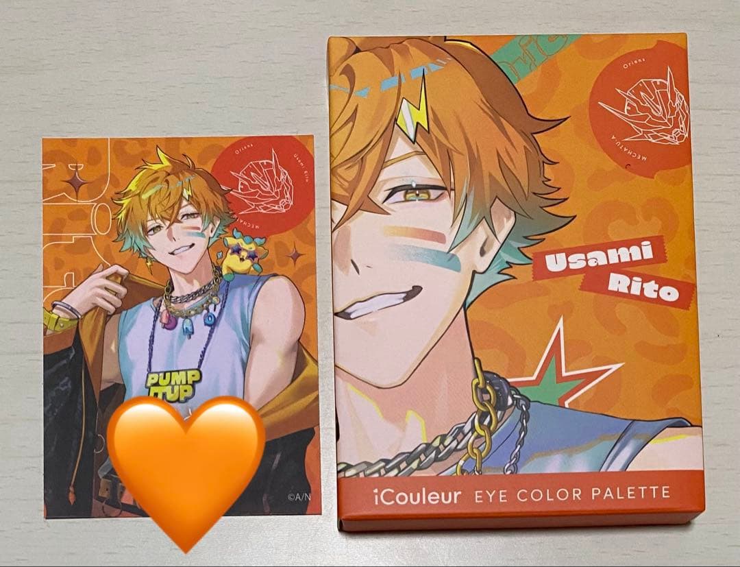 にじさんじ】アイクルール iCouleur アイシャドウパレット 宇佐美リト