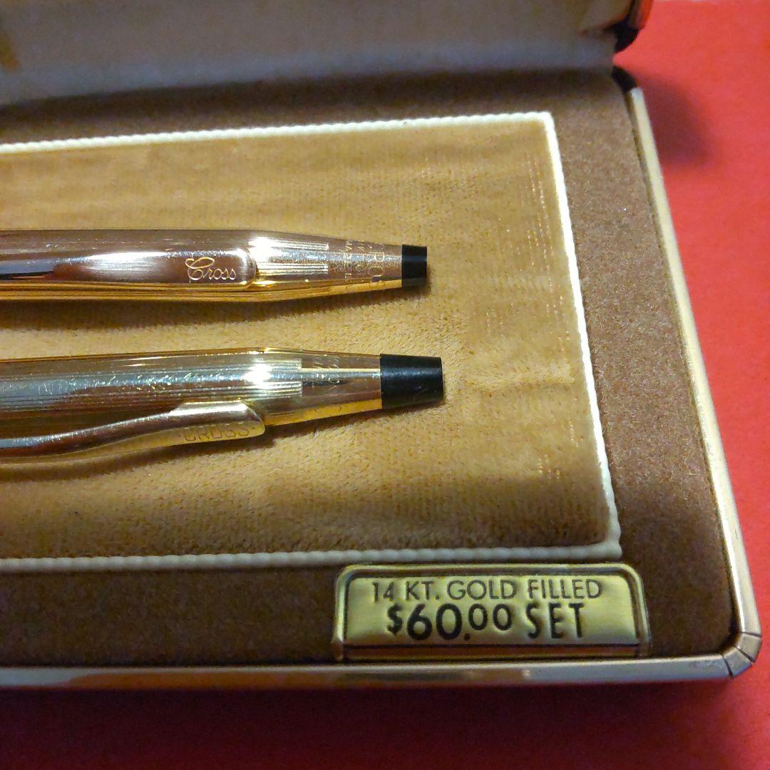 クロス 14KT シャープペン & 10KT ボールペン