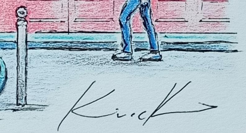 GP118★原画を飾る！！★師：平山郁夫★東京芸大卒★有名百貨店人気作家