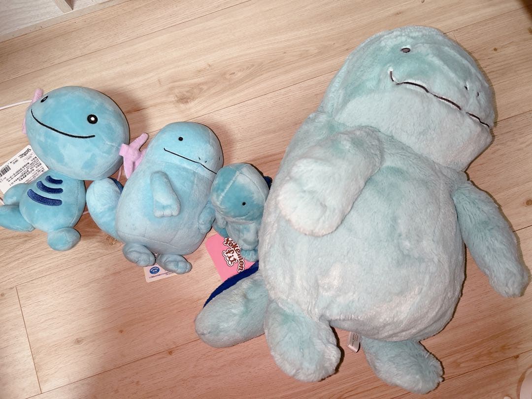 ふわふわ抱きぬいぐるみ ヌオー ポケモンセンター 4点セット