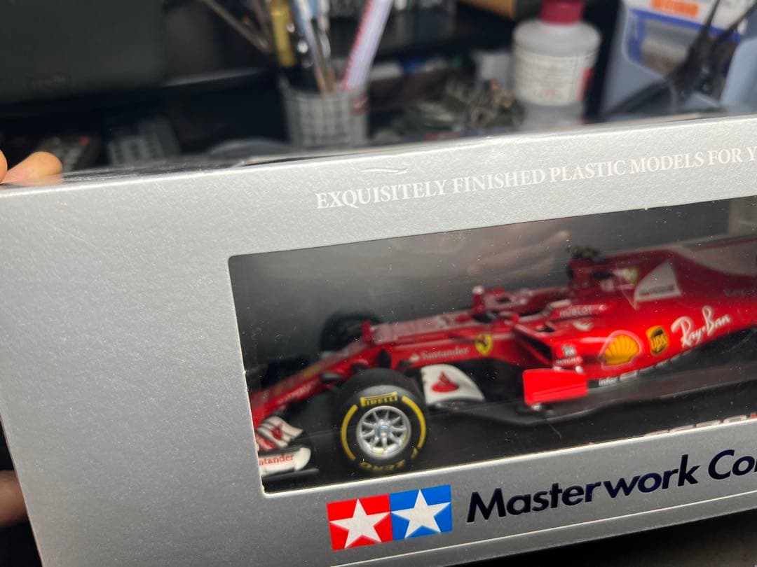 タミヤマスターワーク　フェラーリSF70H 1/20 正月割引