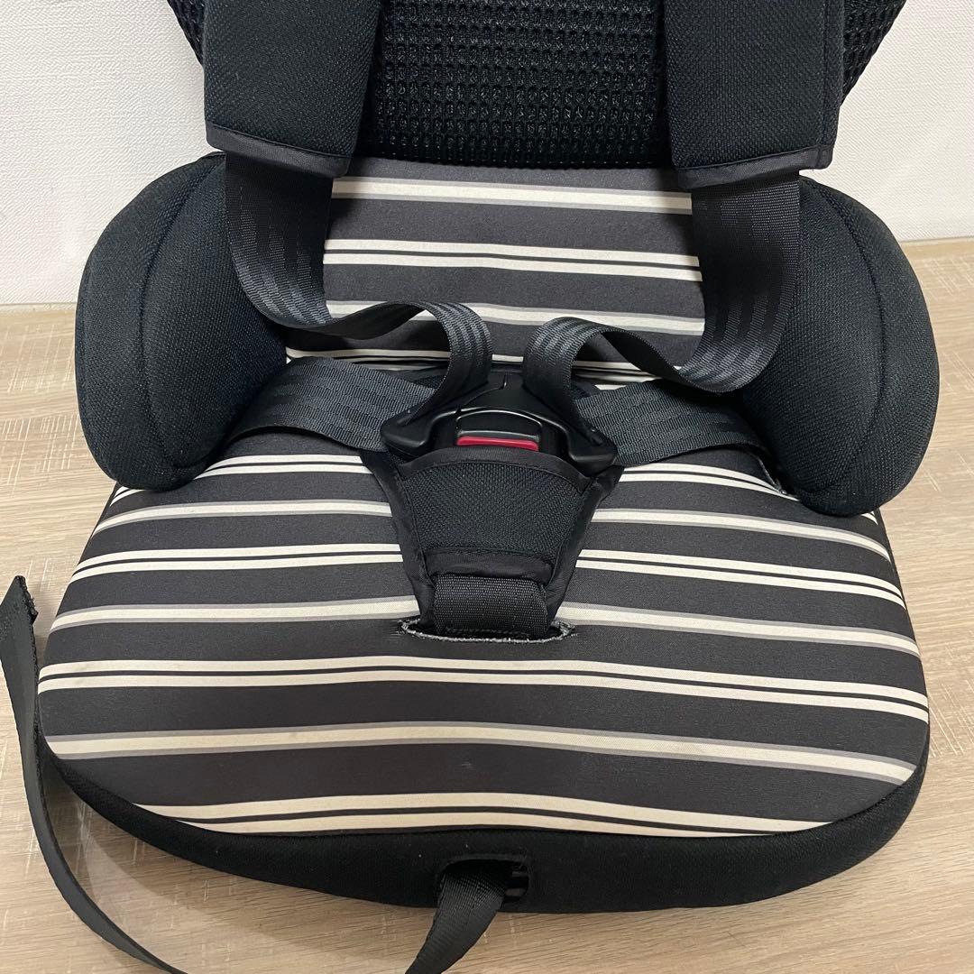 ★美品★ 日本育児 トラベルベストECプラス ブラック × ボーダー