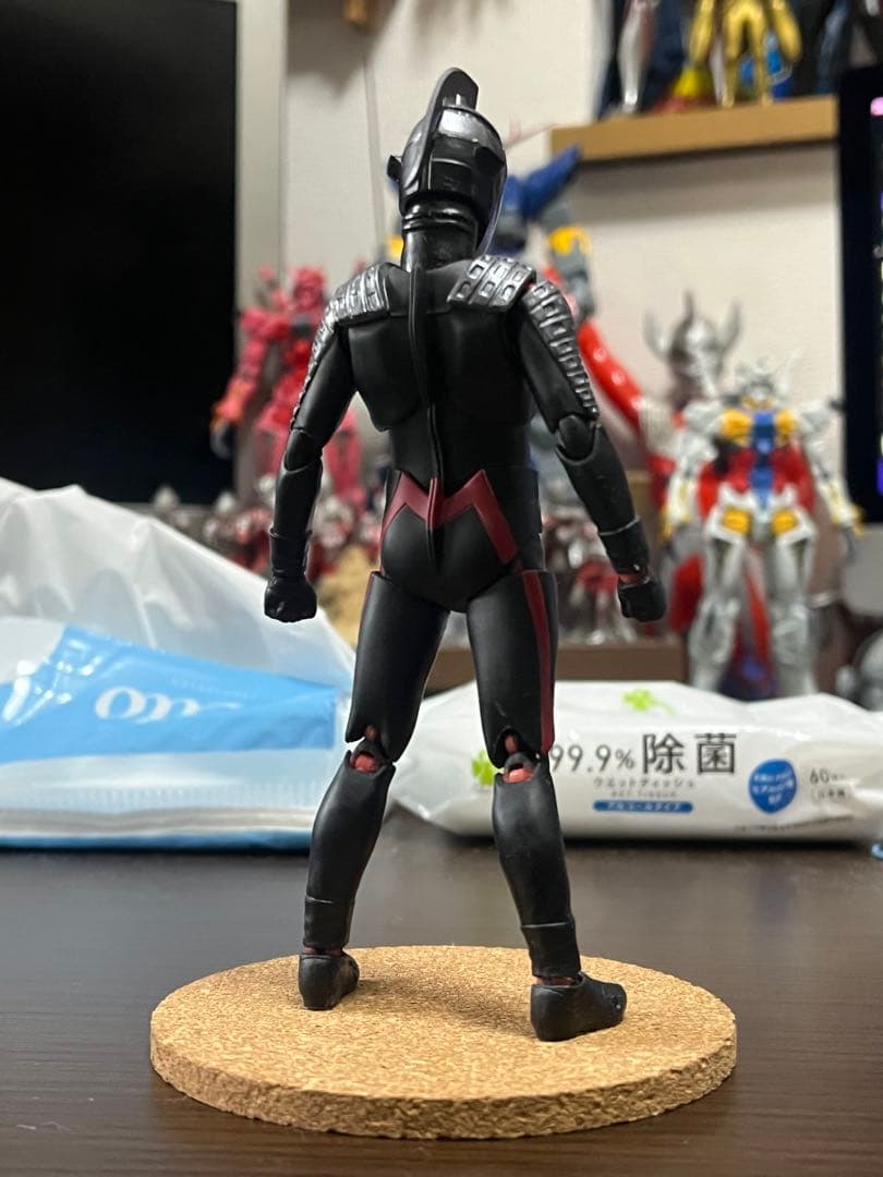 【ジャンク品】s.h.フィギュアーツ　ウルトラセブンダーク