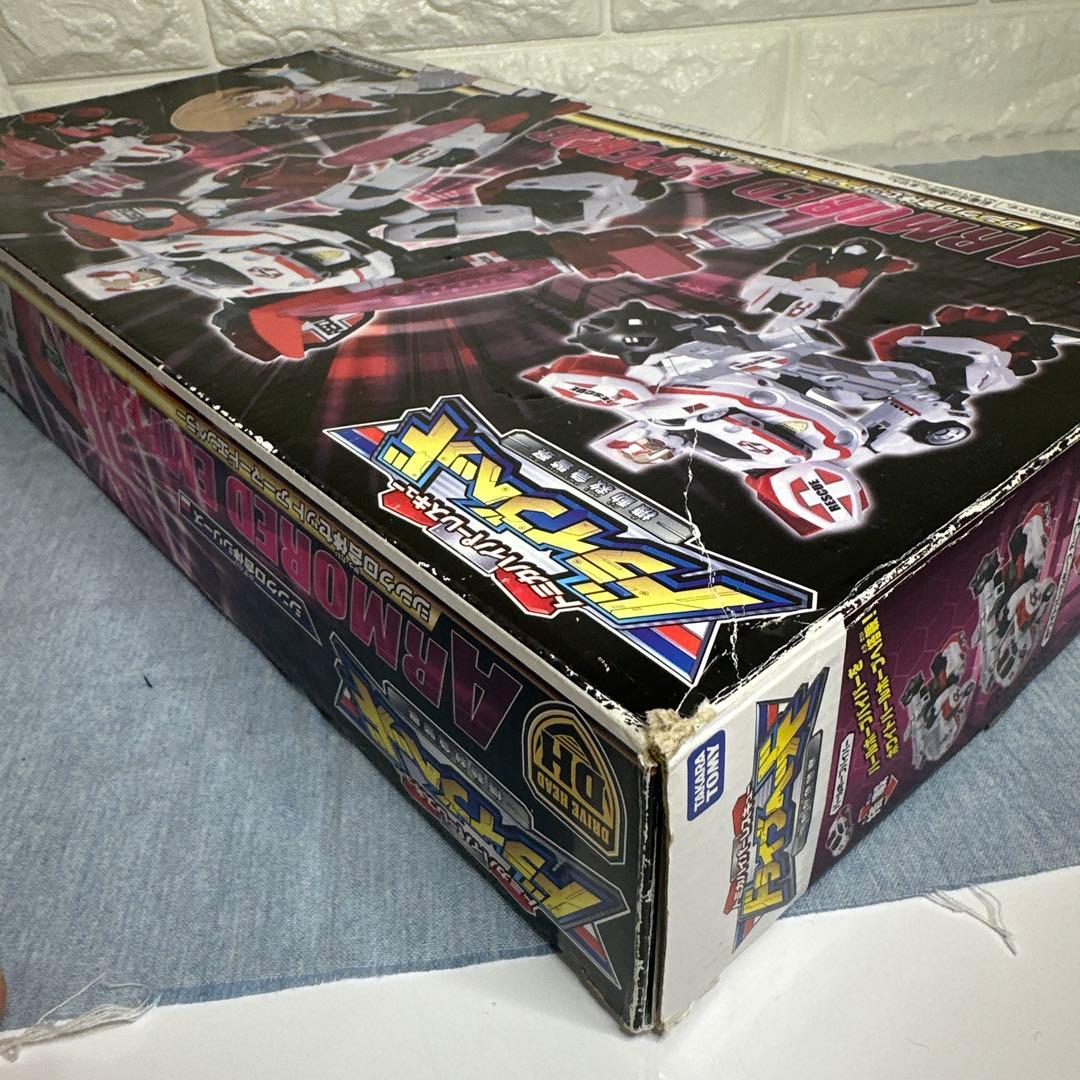 トミカハイパーレスキュードライブヘッド　シンクロ合体セット　アーマードエンペラー