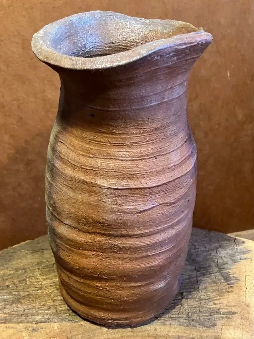 備前　花入　前嶋　五一郎　類子