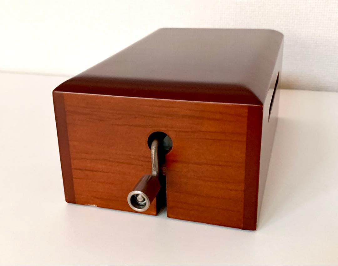 オルガニート20弁 手回しオルゴール カード5枚付き カード式 TDM-BOX