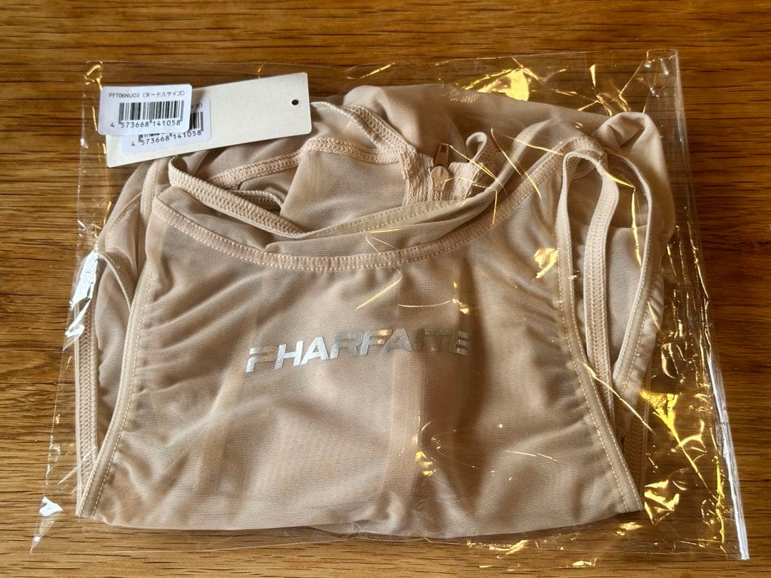 【PHARFAITE】SHEERハイネックスーツ Lサイズ ヌード