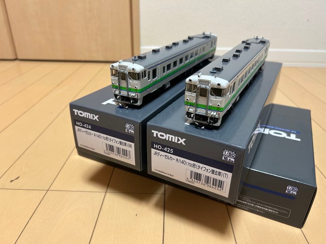 TOMIX HO JRキハ40 1700形 M T手すり等真鍮に交換