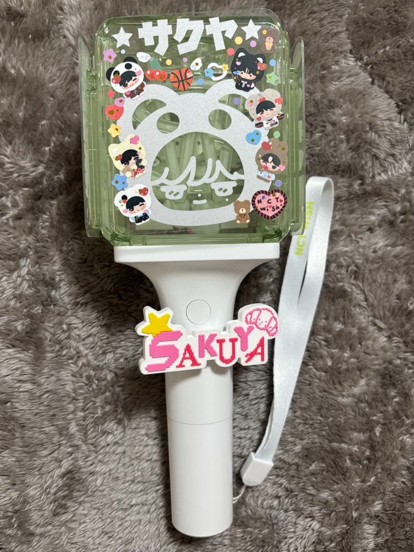 nctwish ペンライト 草鈍器 サクヤ プレート ペンライトアクセサリー