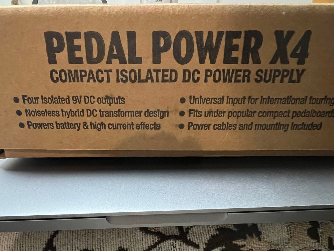 【初売り限定値引〜1/3】VooDooLABPEDAC POWERX4 新品
