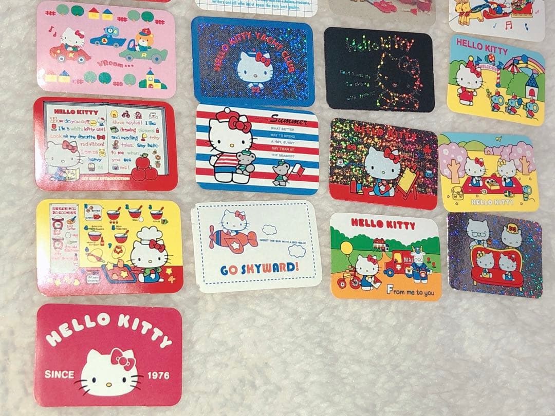 レア・新品未使用】2002年 ハローキティレトロシール パック 101ピース