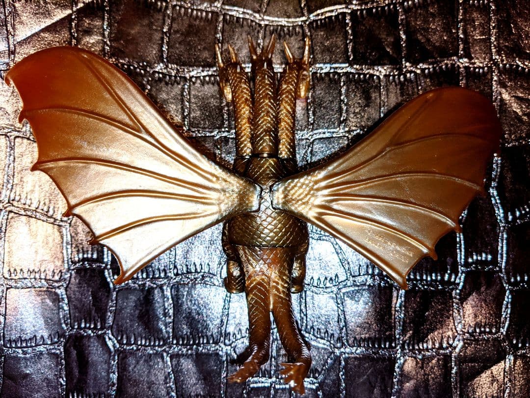 1993年 バンダイ キングギドラ メカキングギドラ セット ソフビ フィギュア