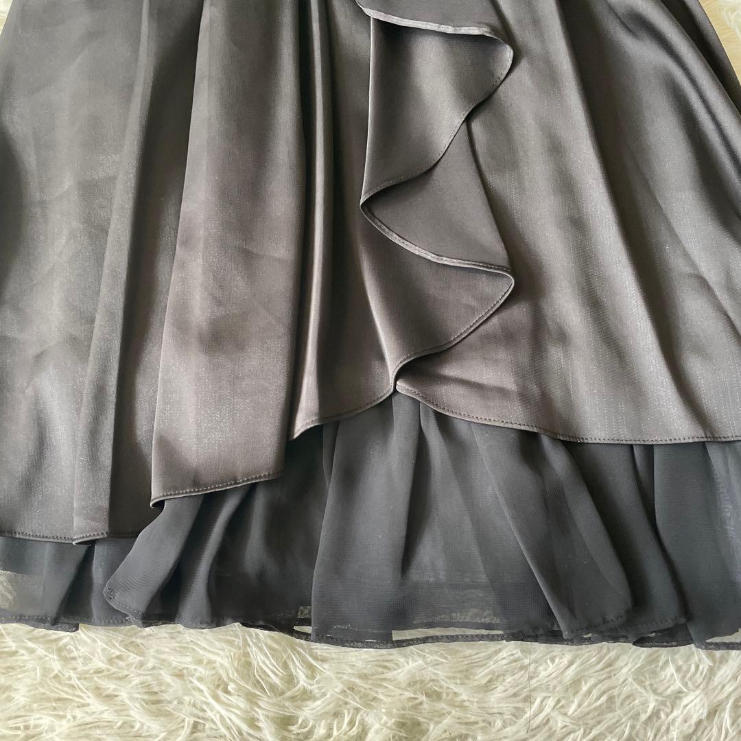 新品☆LEST ROSE モノトーンドレスワンピース 定価21,840円