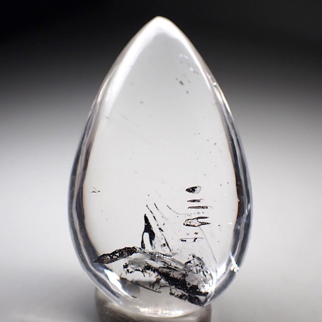 ブラジル産】カーボンインクォーツ(ウォーターインクォーツ)