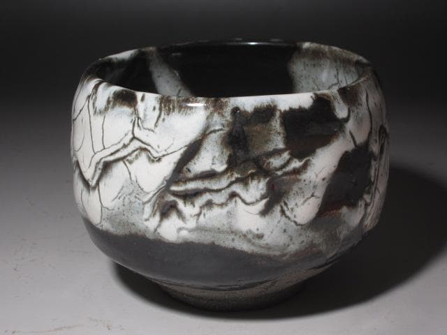 セール】☆ 清水卯一 蓬莱茶碗 飽きの来ない味わい深い一品です☆y425