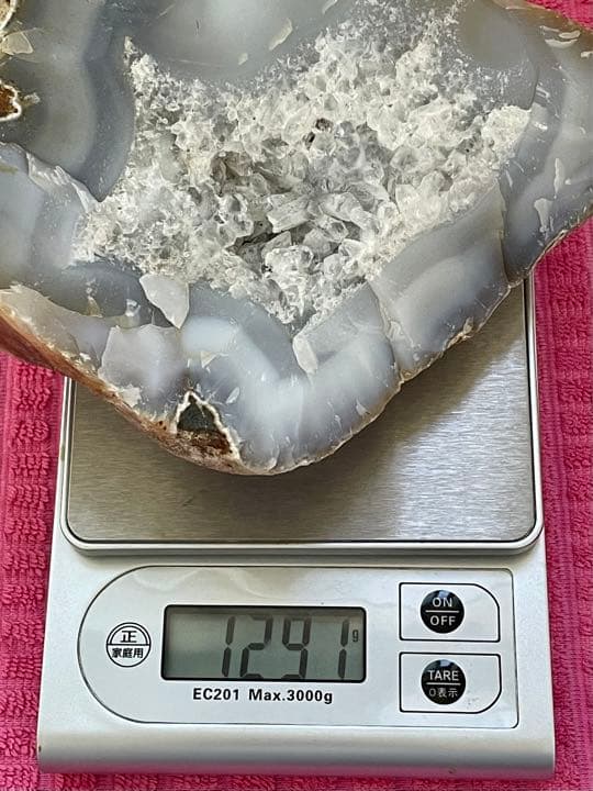 国産天然石 新潟県産 原石 水晶の晶洞