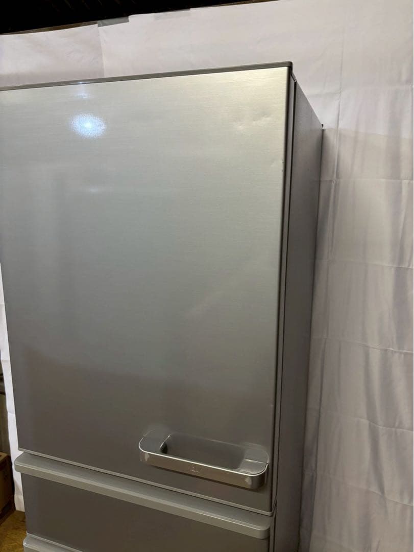 AQUA 4ドア冷蔵庫 AQR-36JL(S) 2020年製 355L左開き