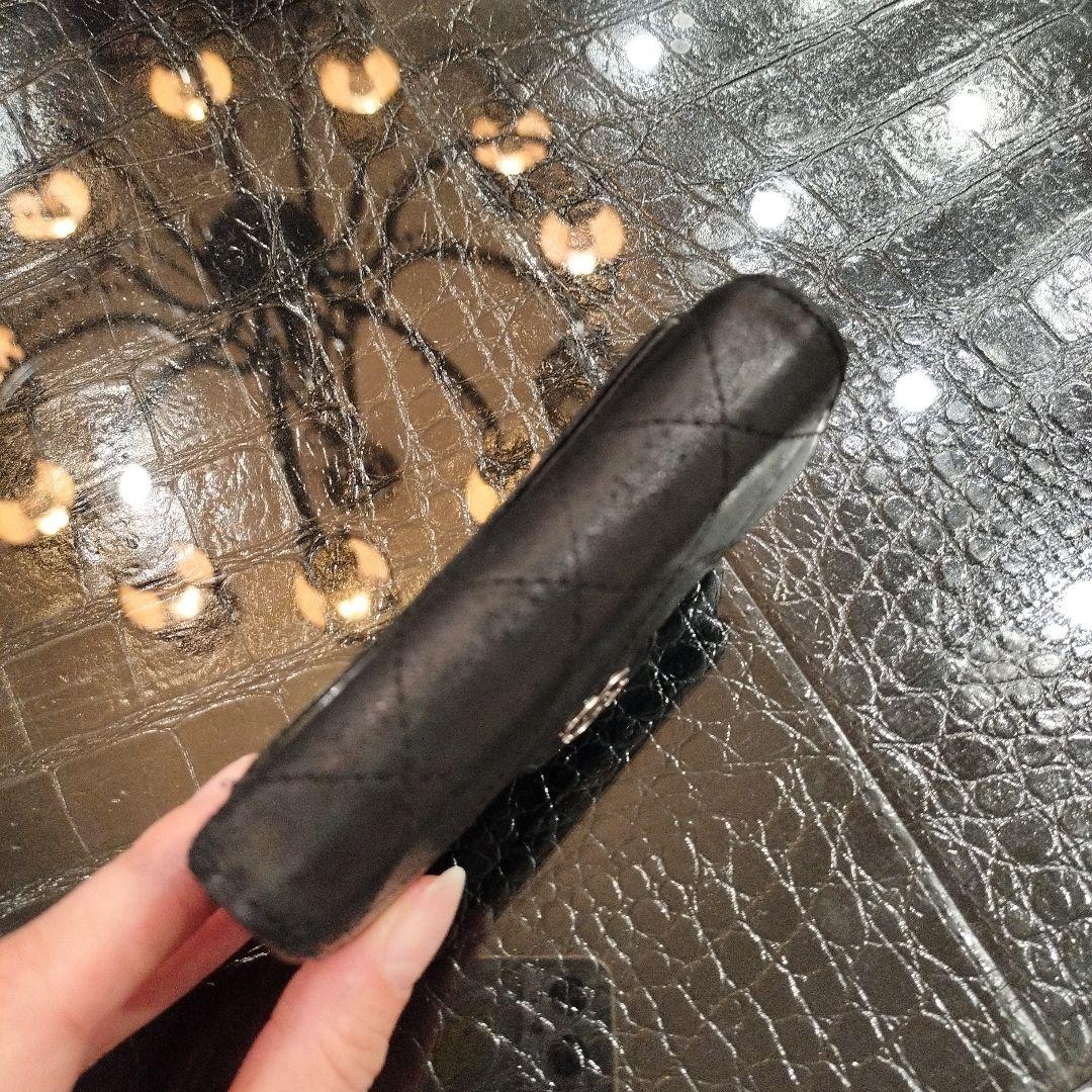 CHANEL マトラッセ ケース ブラック
