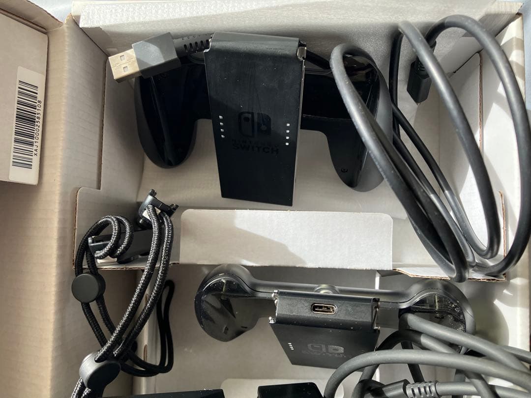 Nintendo Switch 本体 青/赤 128GSDカード・充電グリップ付