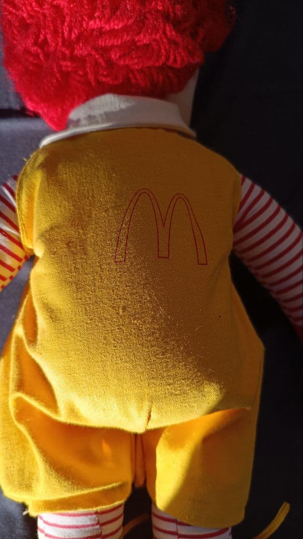 ドナルド　マクドナルド　ビンテージ　ぬいぐるみ　アメトイ　ロナウド