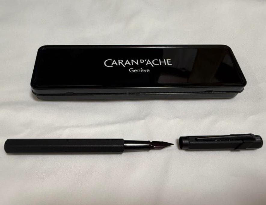 カランダッシュ ブラックコード ボールペン 万年筆 シャーペン 3本セット