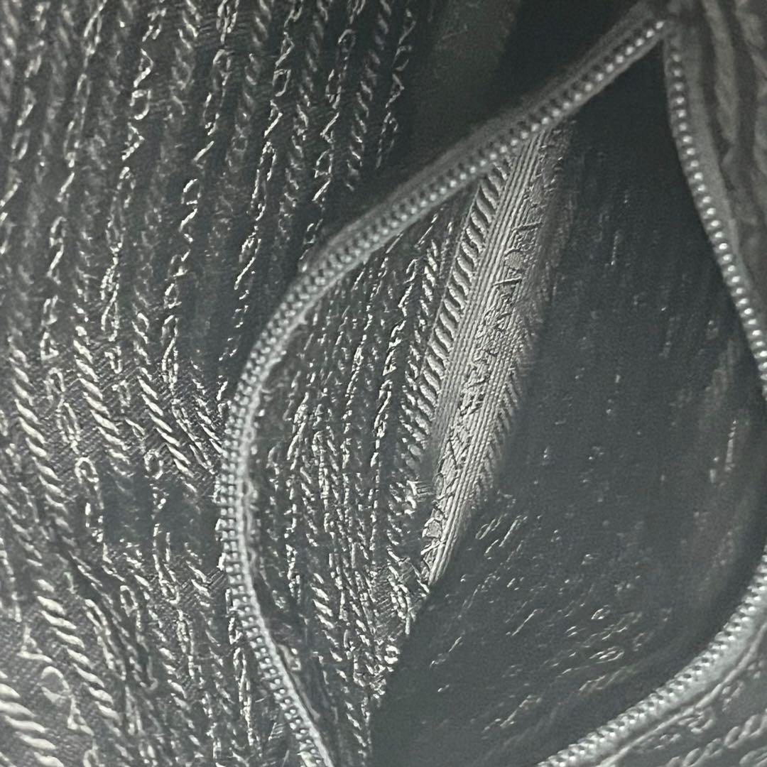 GREENLAND様プラダテスートムーンナイロンショルダーバッグBR0862 黒