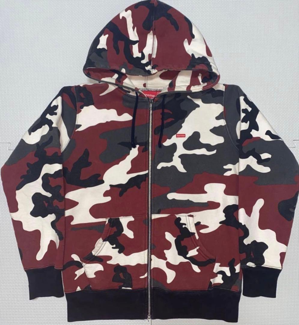 Supreme カモフラージュ パーカー
