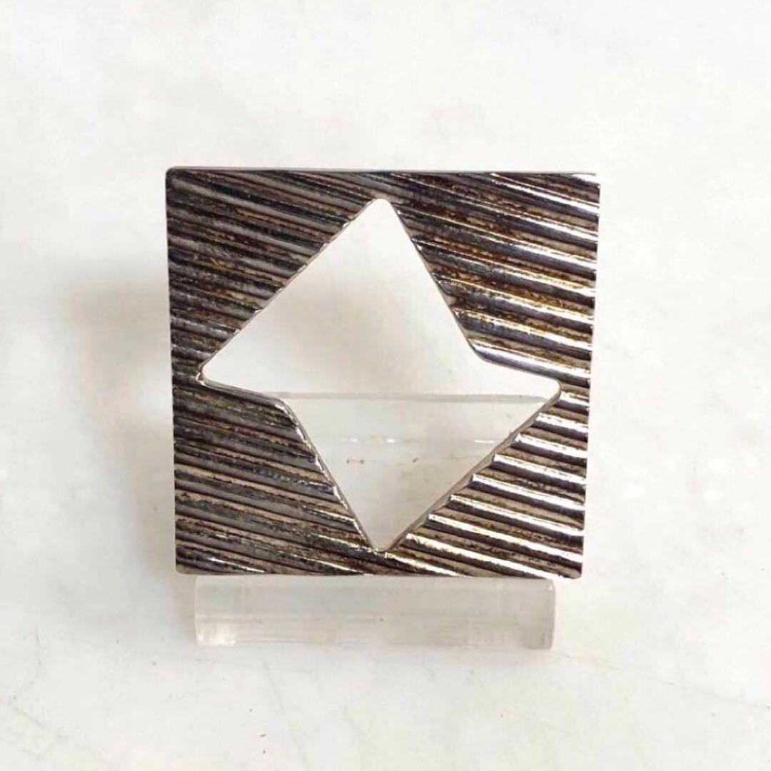 Tiffany&Co ティファニー スクエアブローチ＆ペンダントトップ