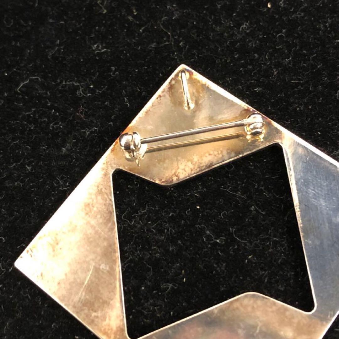 Tiffany&Co ティファニー スクエアブローチ＆ペンダントトップ