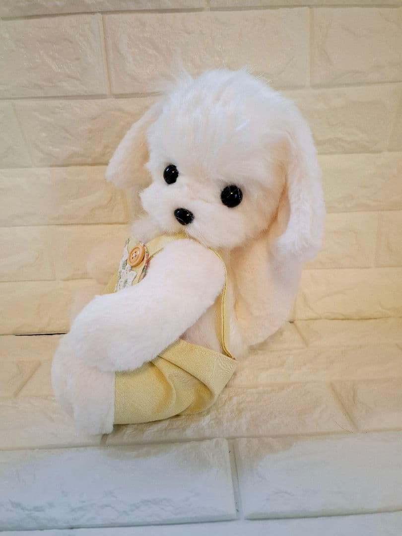 13.ぬいぐるみ、テディマルチーズ、犬、ハンドメイド、オリジナル特大