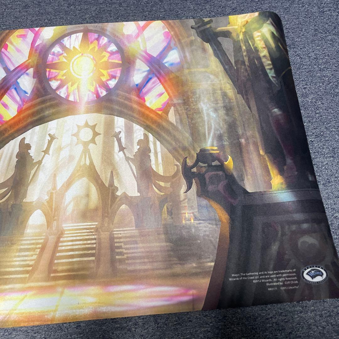 MTG マジックザギャザリング プレイマット ギルド門侵犯 神無き祭殿