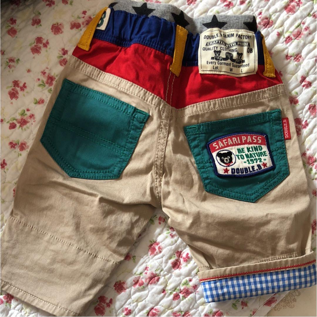 ダブルビー 豪華パンツ サボテン ダブルビー定価28600円新品豪華パンツ