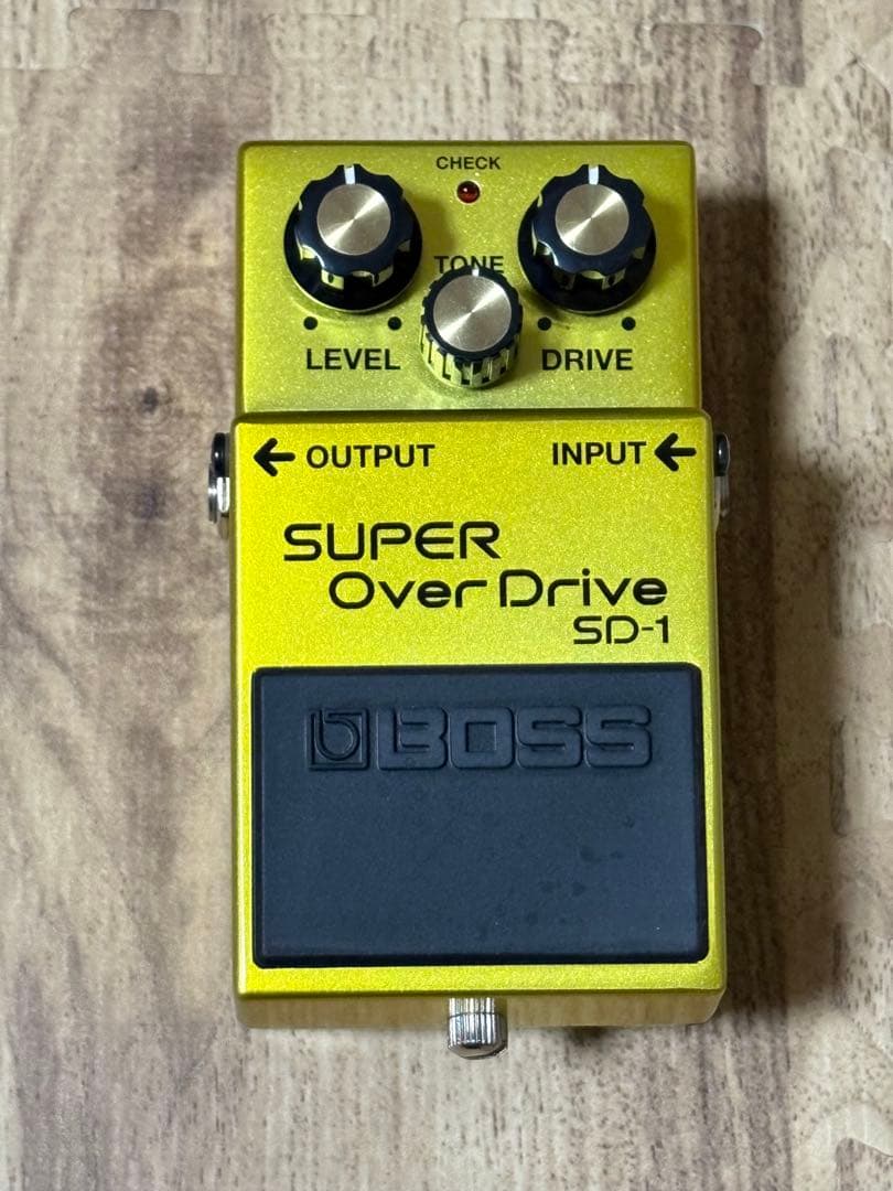 BOSS SUPER OverDrive SD-1 50周年記念カラー BOSS SD-1-B50A Super Overdrive 50th Anniversary Effects Pedal