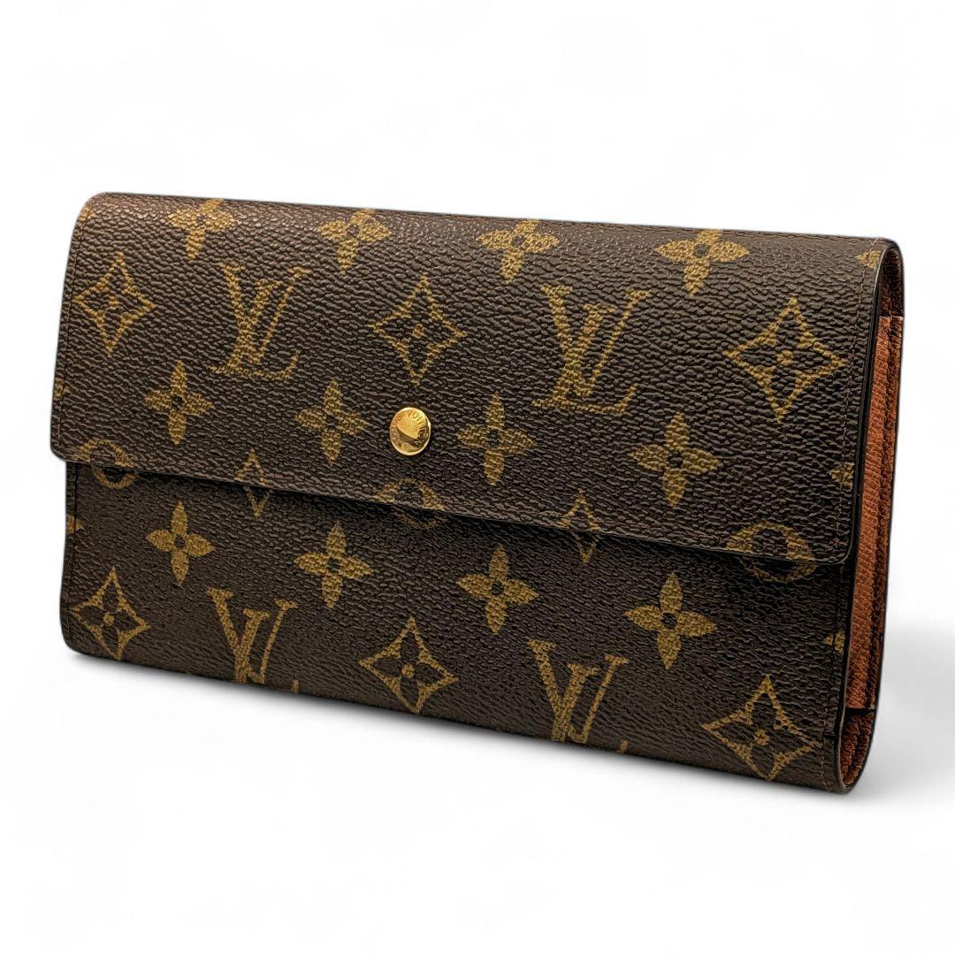 美品】 ルイヴィトン ポルトトレゾール インターナショナル モノグラム