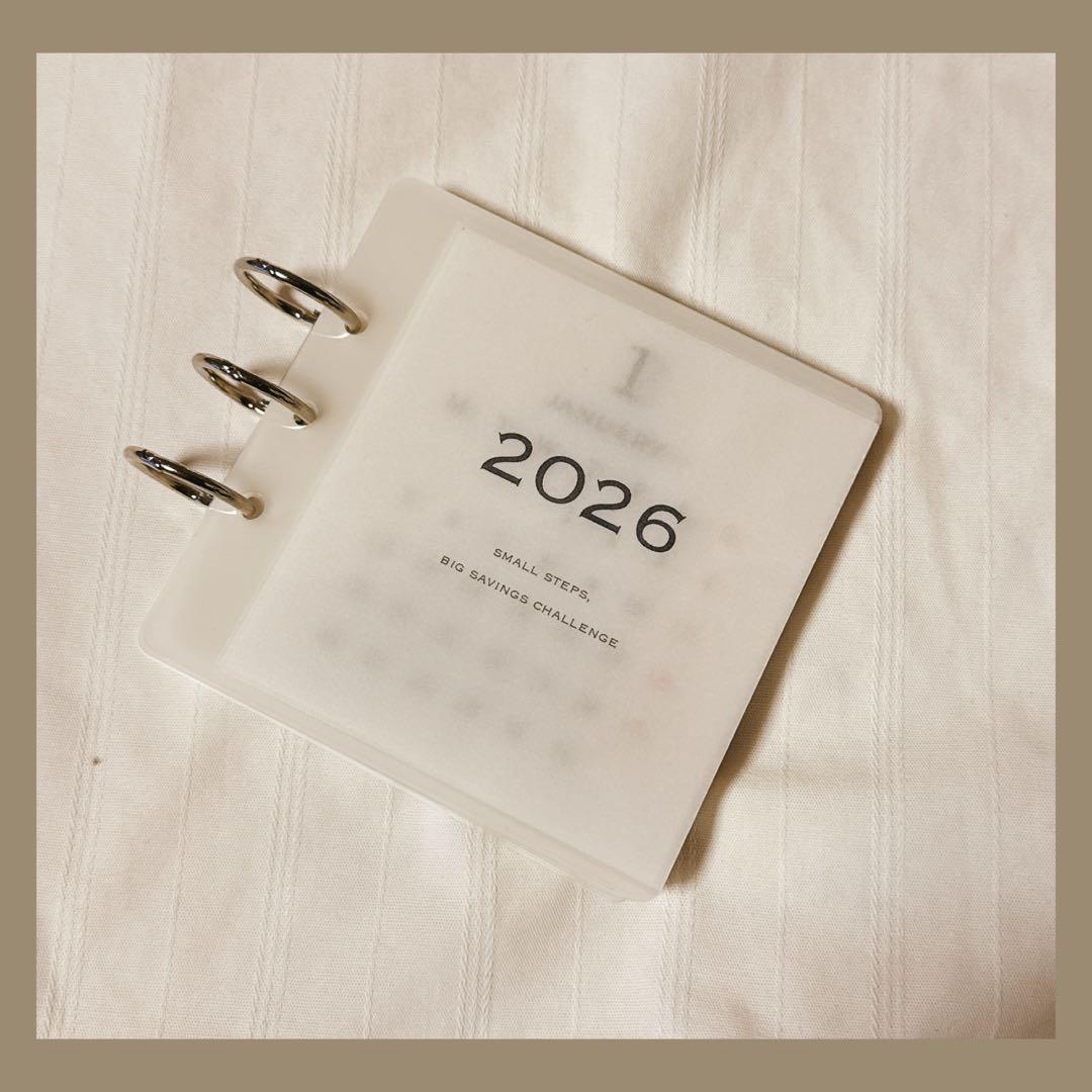 2026年 カレンダーリフィル 韓国 貯金 saving challenge - メルカリ