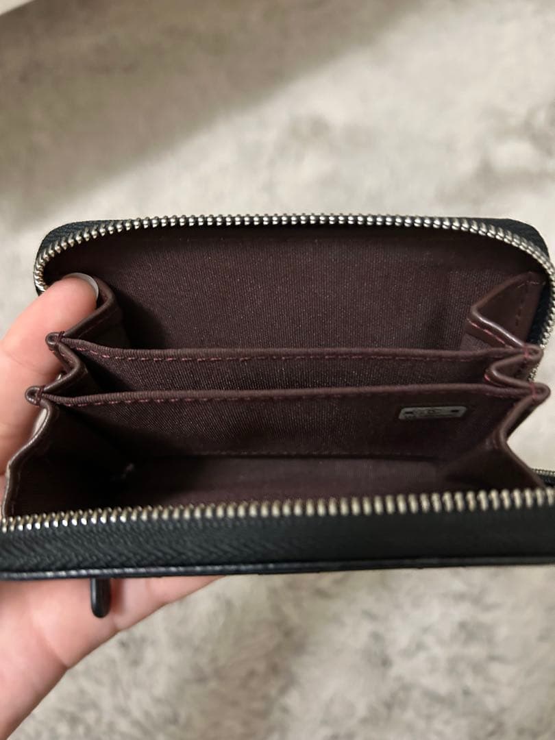 クラシック ジップ パース