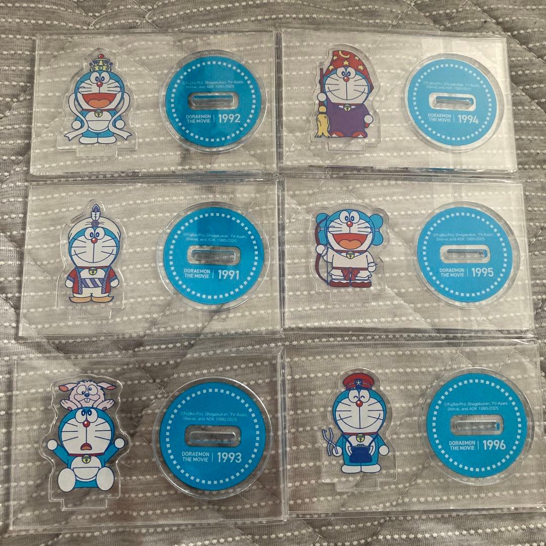 ドラえもん映画45周年 アクリルスタンド11種セット ②1991-2001のみ