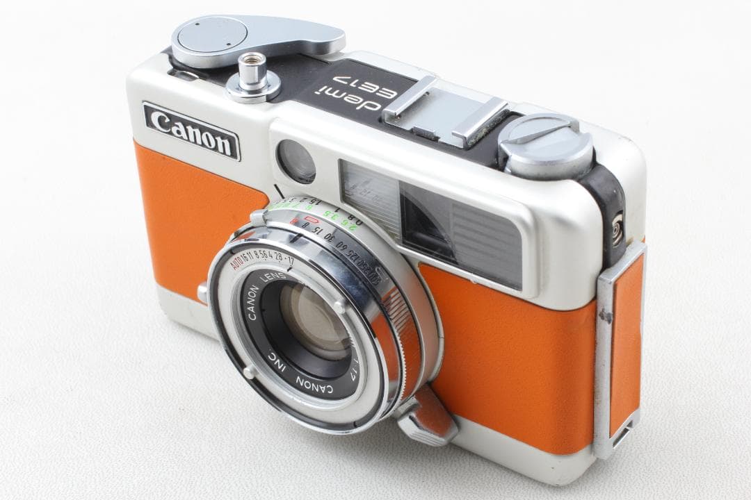 整備済 並品】オーカー色 Canon Demi EE17露出計不良 #1369 - メルカリ