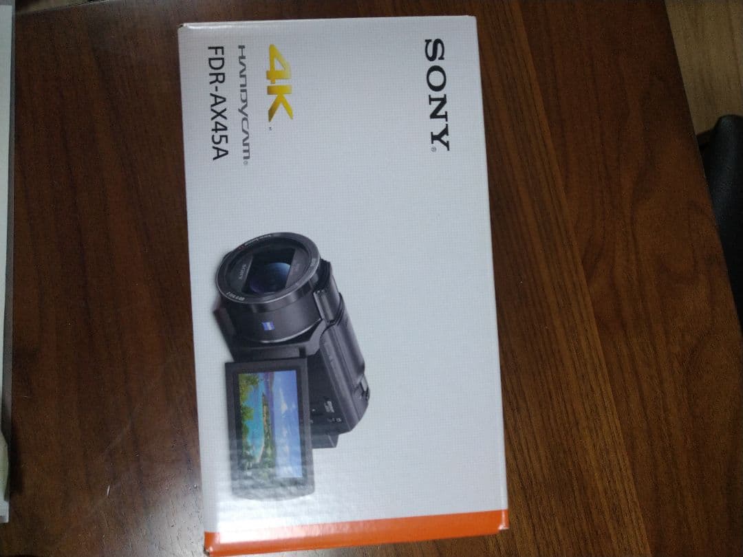 【めい】SONY ハンディカム FDR-AX45A 4K(ブラック)
