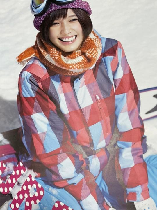 ポスター 本田翼 ばっさー JR SKI SKI 青春は、純白だ B1サイズ