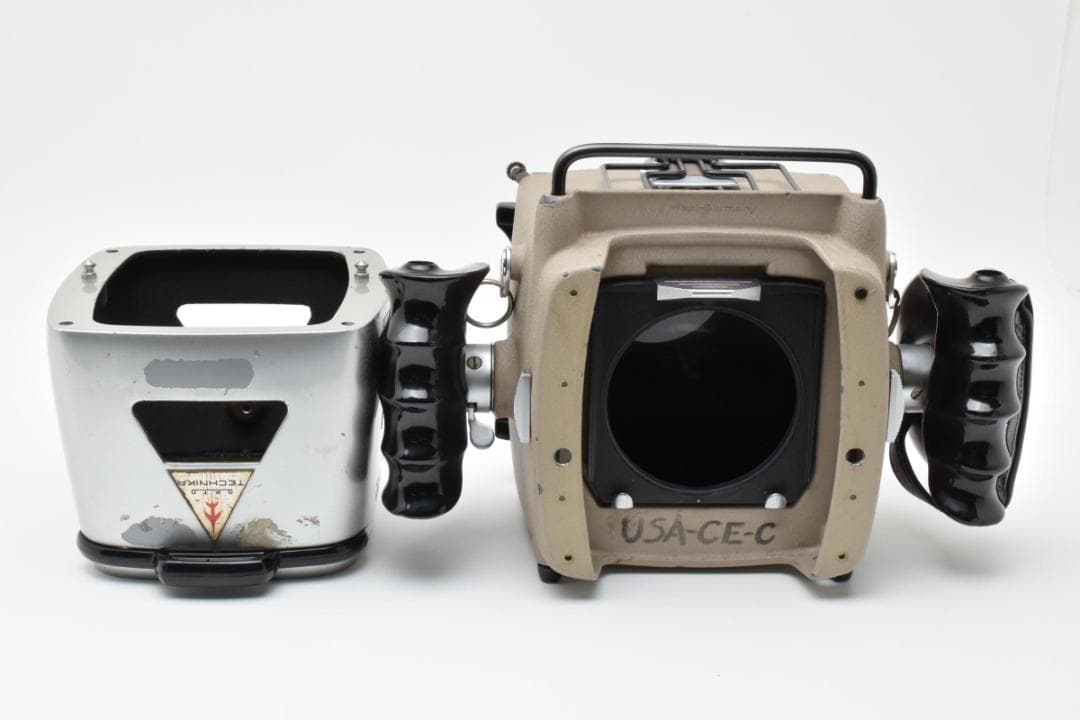 LINHOF AERO TECHNIKA 空撮用大判カメラ ピントグラス付き